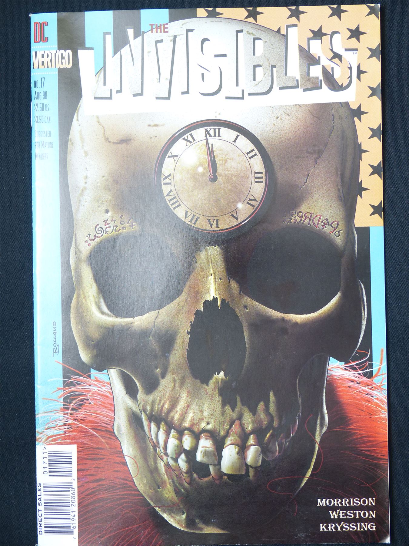 The INVISIBLES #17 - DC Vertigo Comic #16O