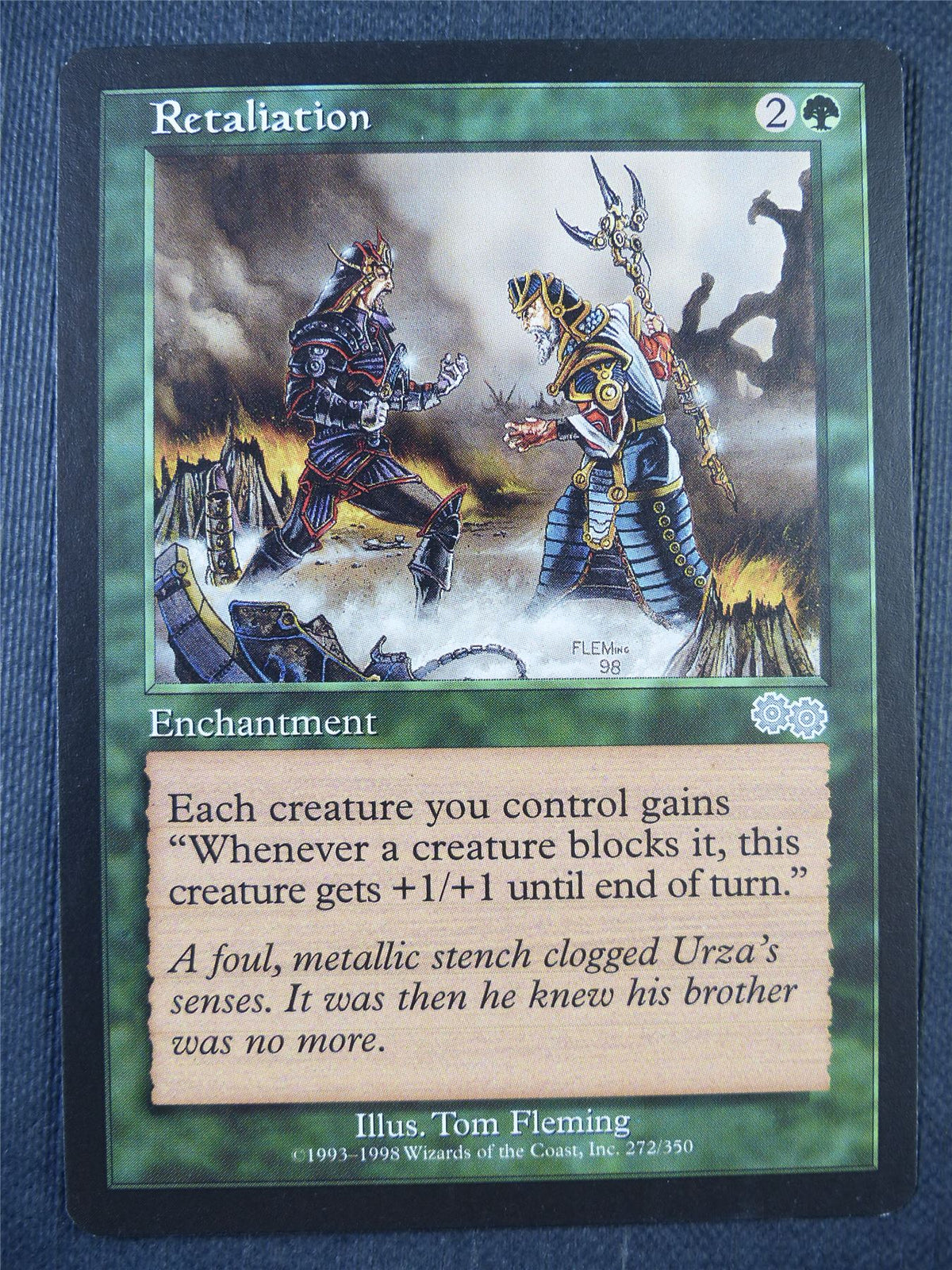 Retaliation - Urza's Saga - Mtg Card #73B