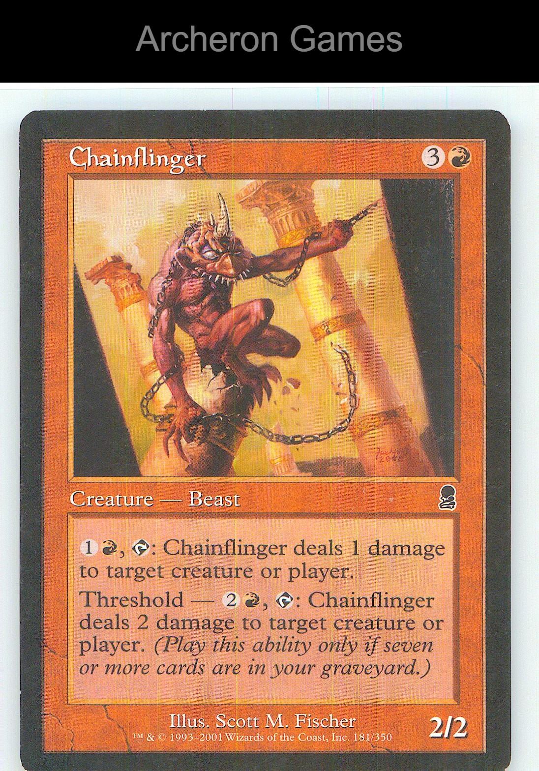 Chainflinger ODY 181 C MTG Card NM/EX+