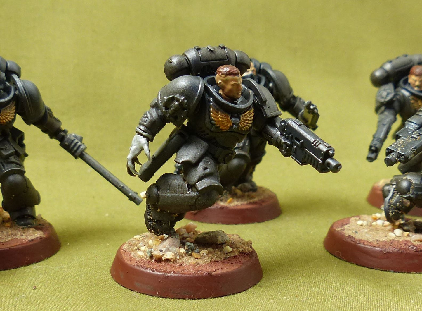 Primaris Assault Intercessors painted - Space Marines - Warhammer 40K #RO