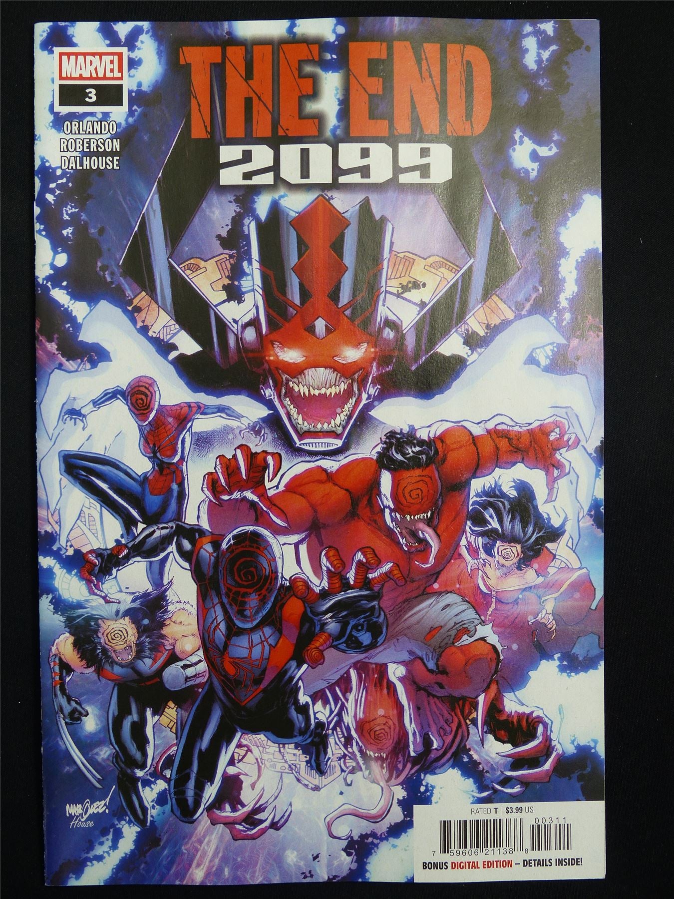 The END 2099 #3 - Marvel Comic #38N