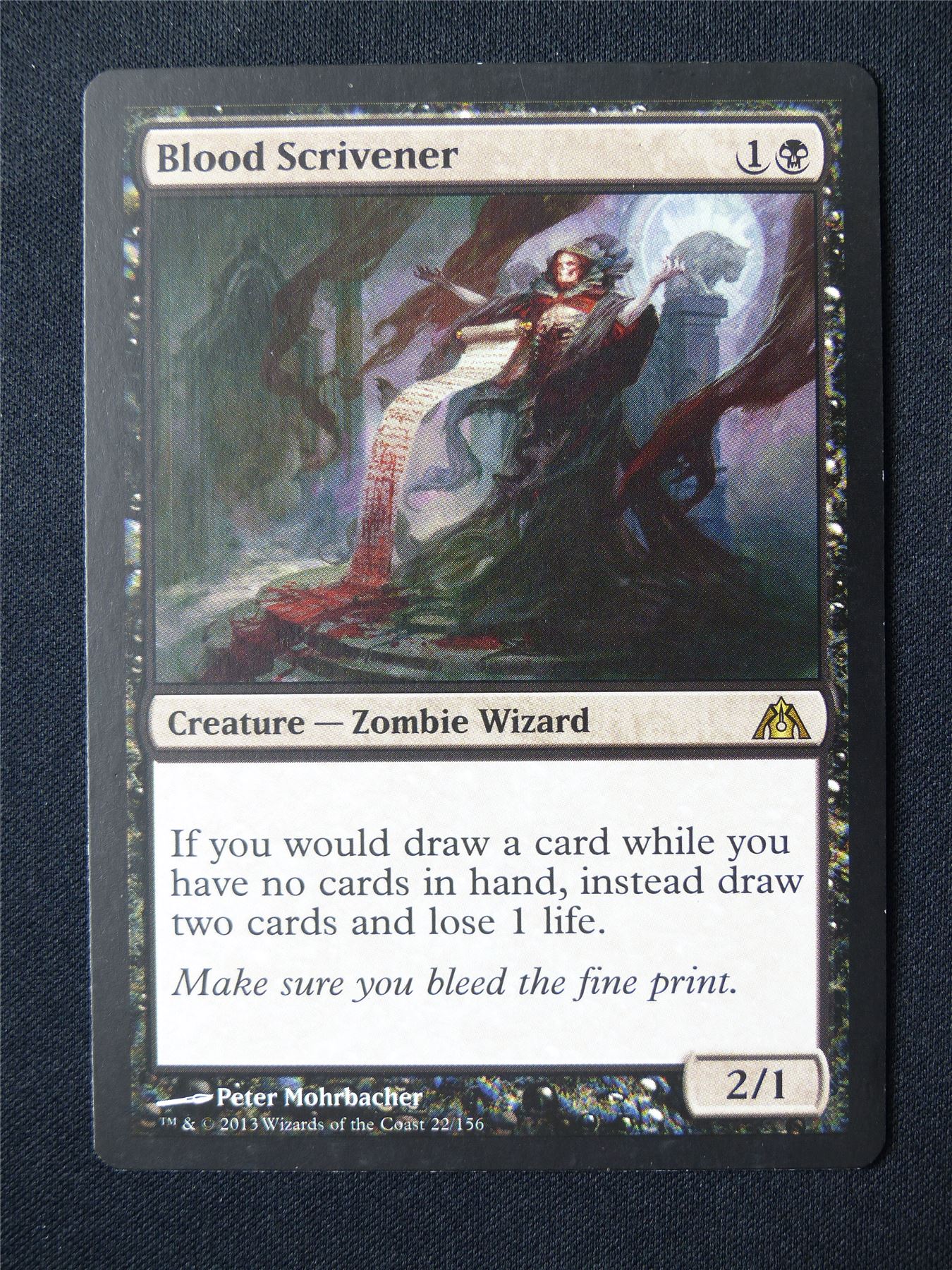 Blood Scrivener - DGM - Mtg Card #5BK