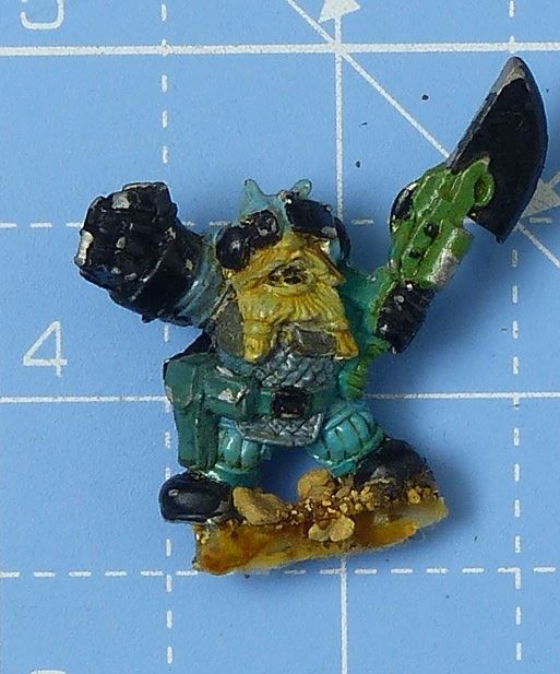 Classic Metal Squat / Space Dwarf - Warhammer 40K #4FJ