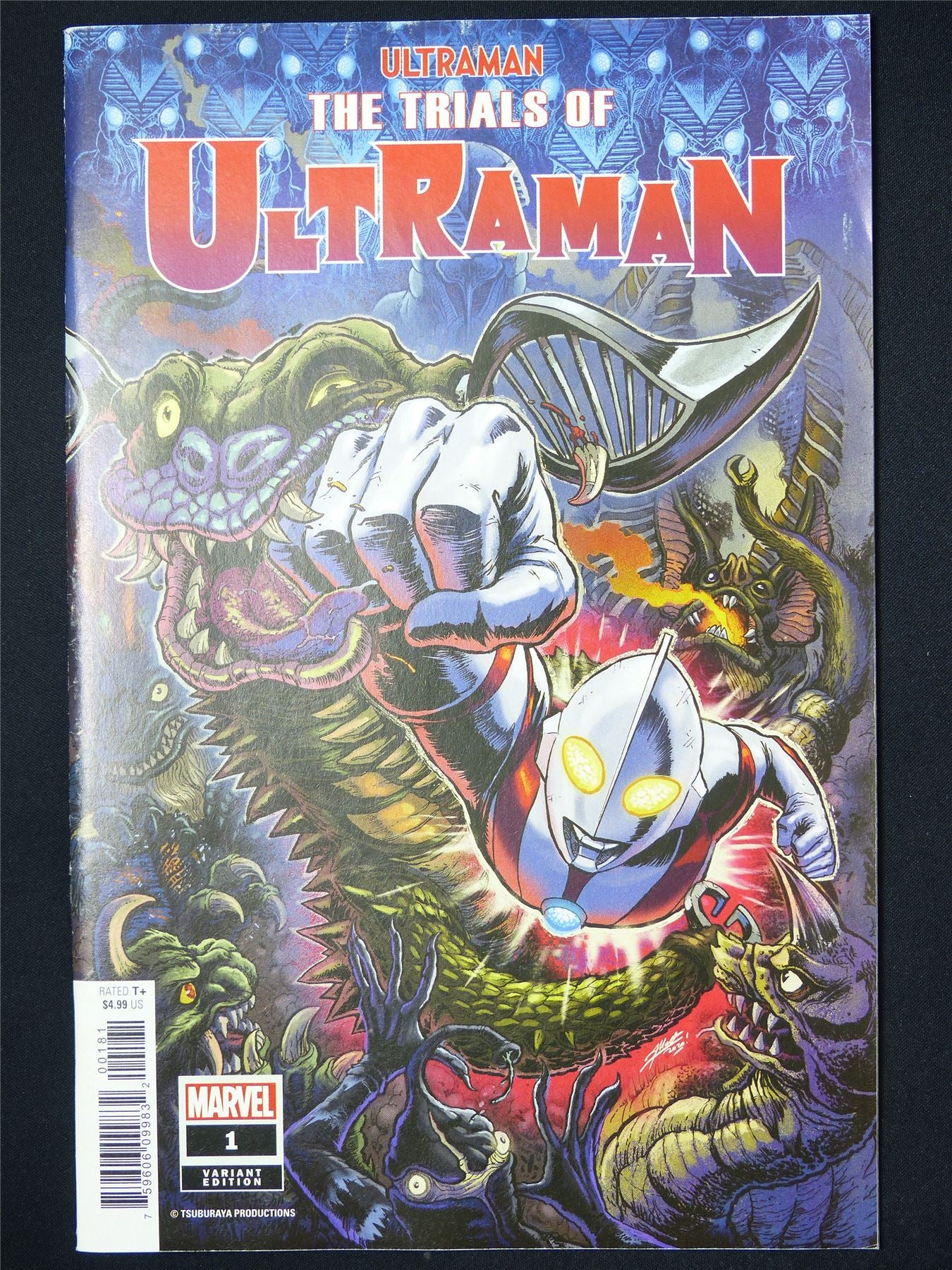 The Trials of ULTRAMAN #1 Variant - B&B Marvel Comic #8H1