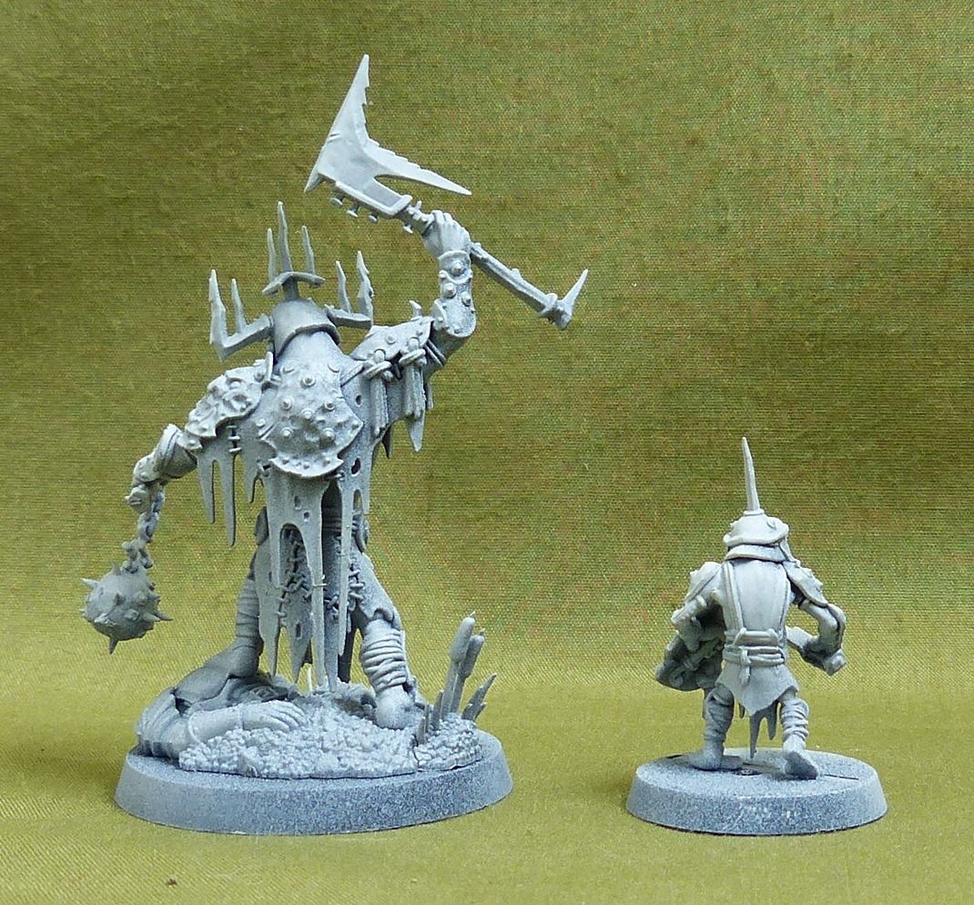 Killa Boss and Stab Grot - Orruk Warclans - Warhammer AoS #51G