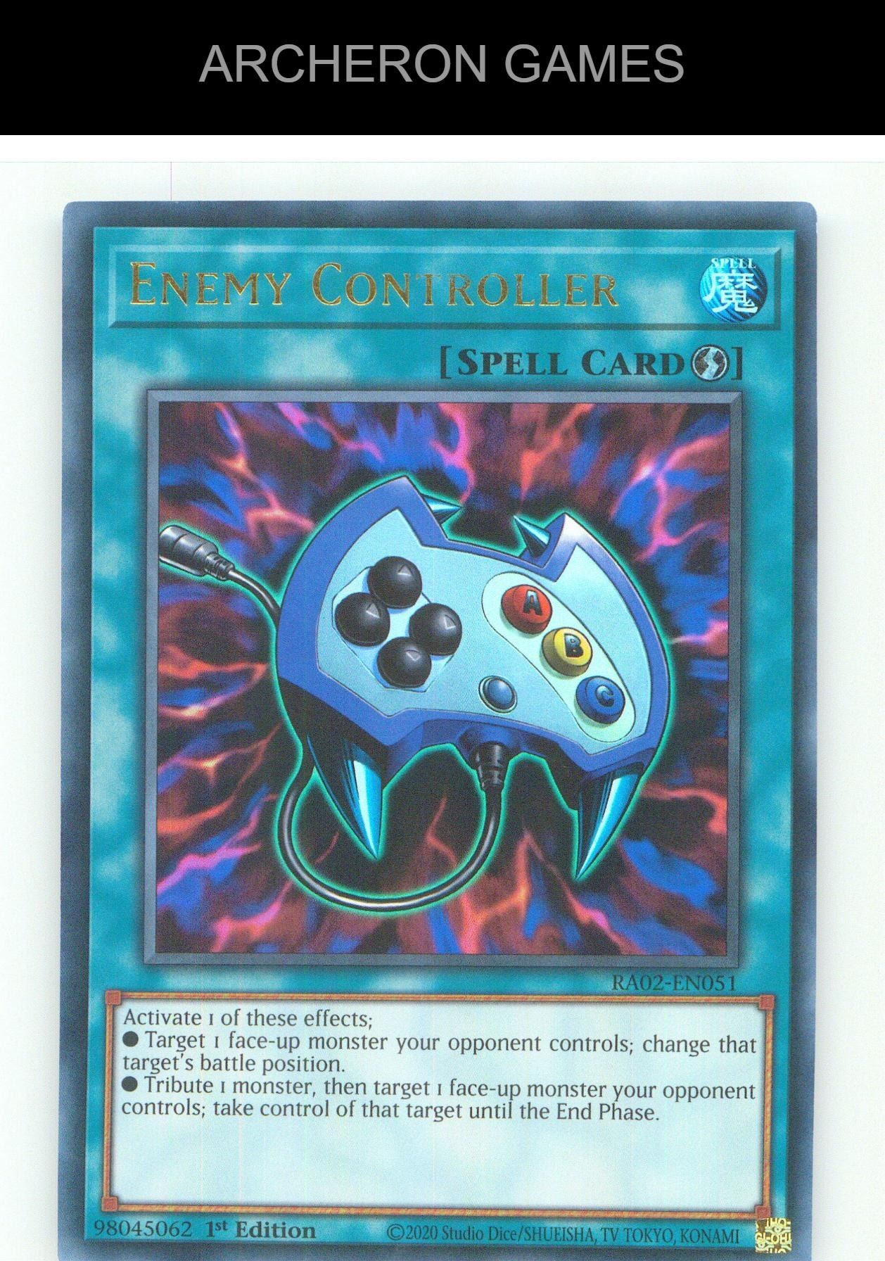 Enemy Controller (UR) UR YUGIOH Card 1st Edition