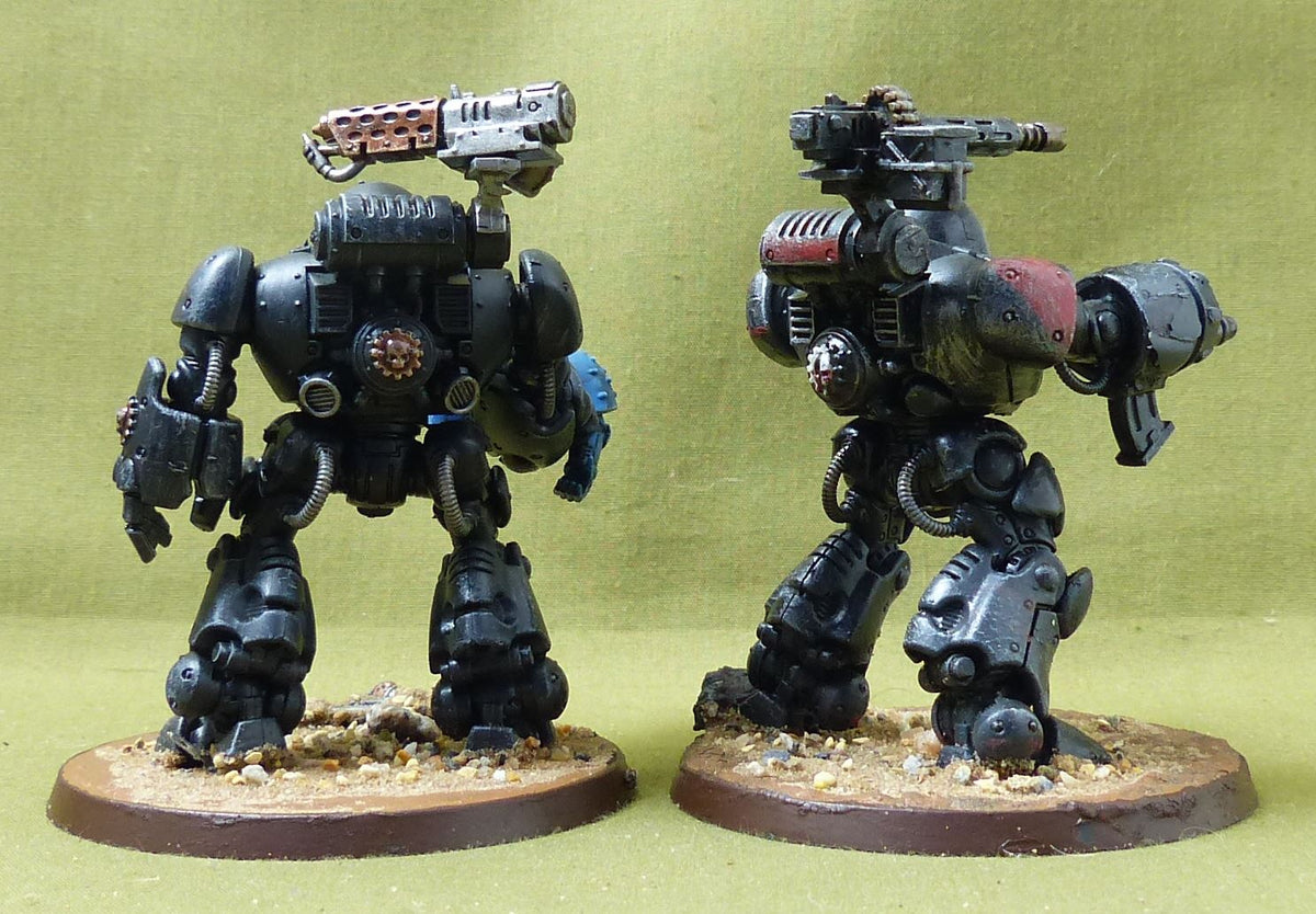 Kastelan Robots painted - Adeptas Mechanicus - Warhammer 40k #3M3