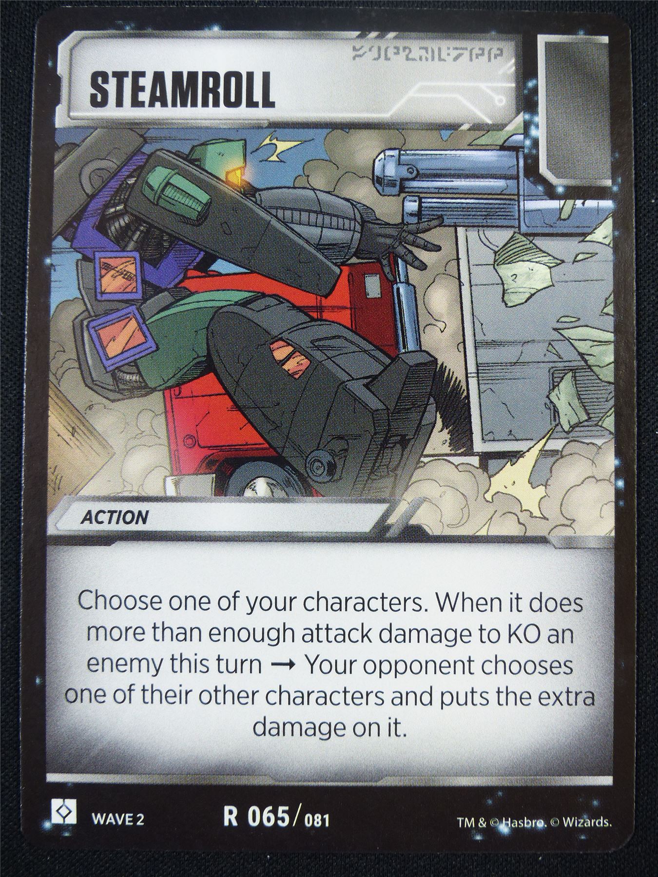 Steamroll R 065/081 - Battle Spirit Saga Card #AQ