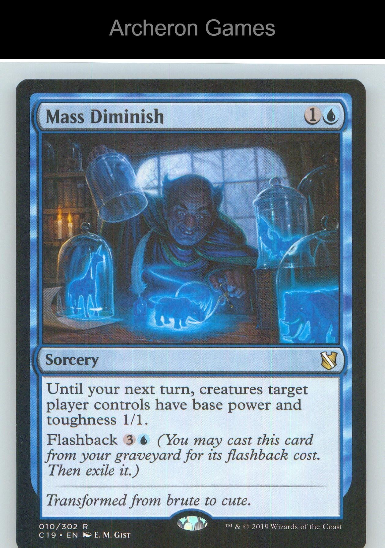 Mass Diminish C19 10 R MTG Card NM/EX+