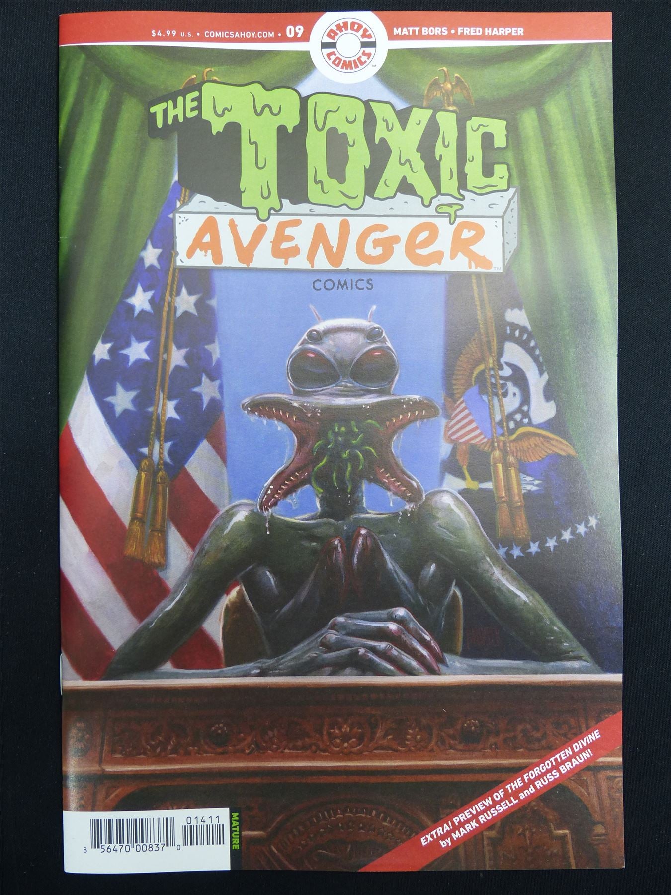 The TOXIC Avenger #9 Cvr A - Jun 2026 Ahoy Comic #11O
