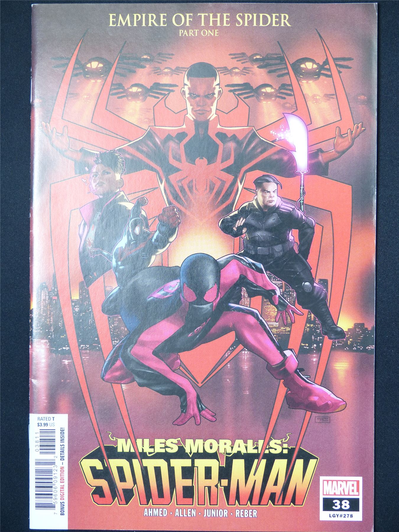 Miles Morales: SPIDER-MAN #38 - B&B Marvel Comic #7NG