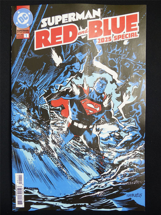 SUPERMAN: Red and Blue 2025 Special #1 - Dec 2025 DC Comic #5R9