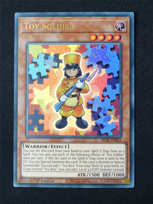 Toy Soldier BLTR Ultra Rare - 1st ed Yugioh Card #89N