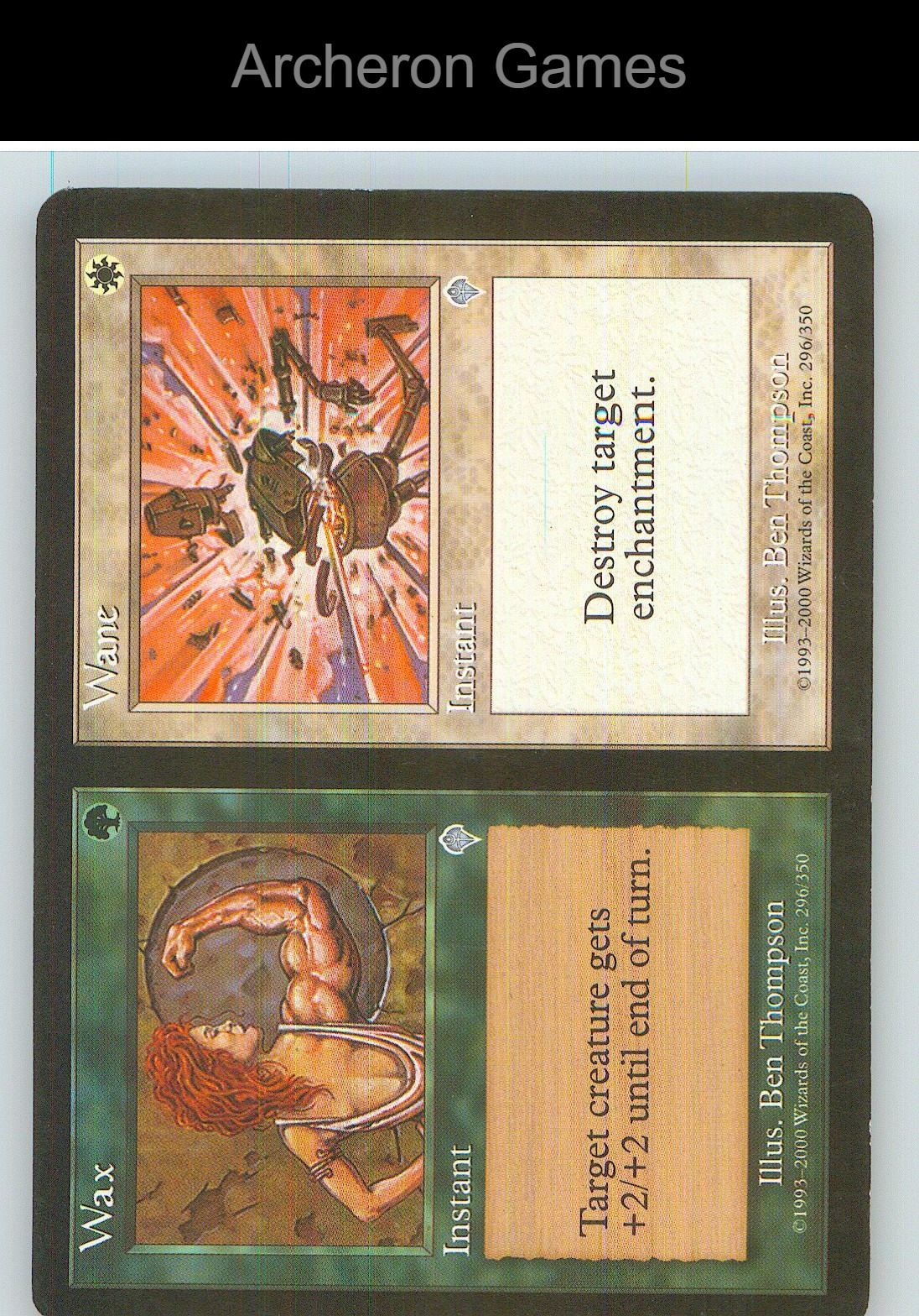 Wax // Wane INV 296 UC MTG Card NM/EX+