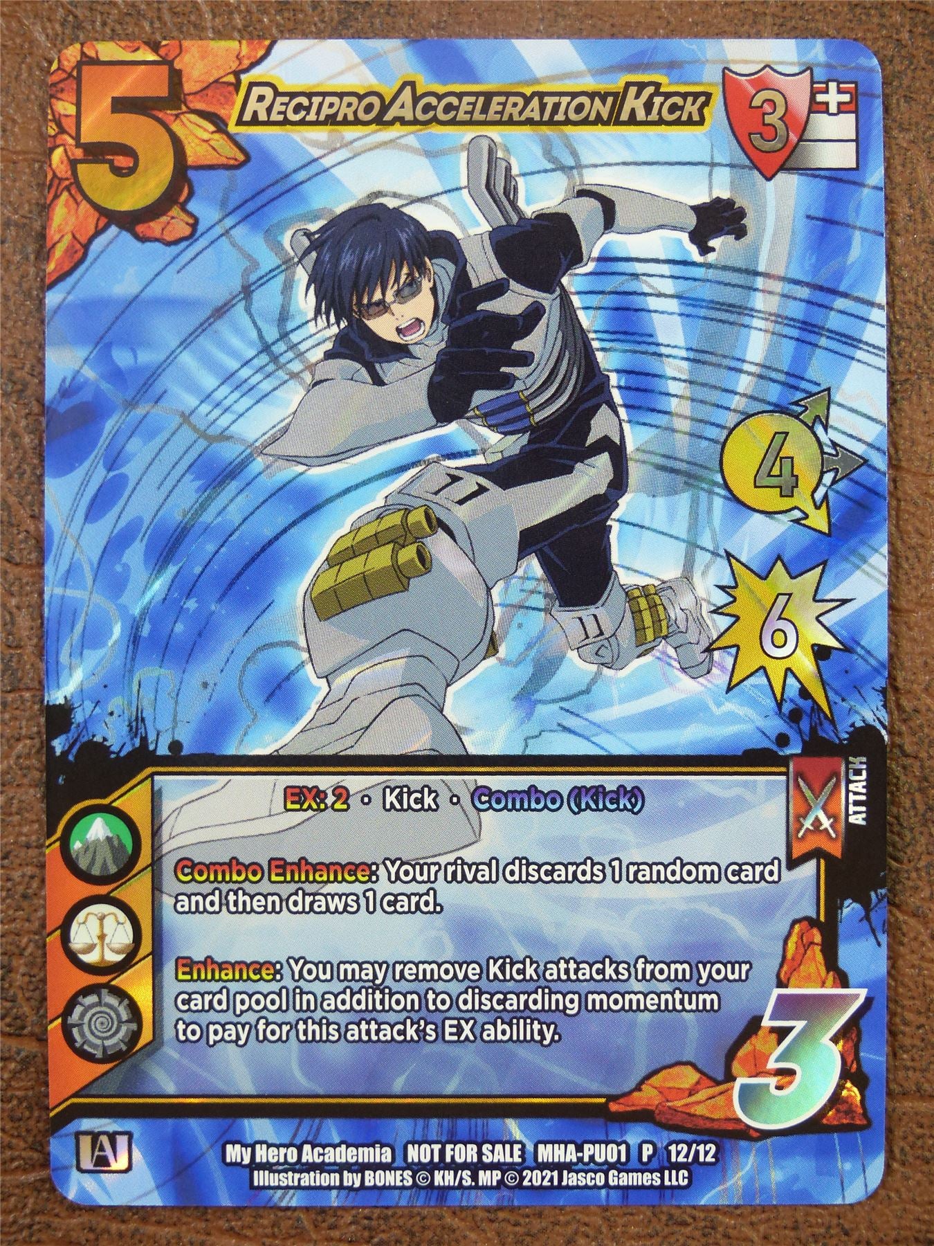 Universus: Recipro Acceleration Kick MHA-PU01 P 12/12