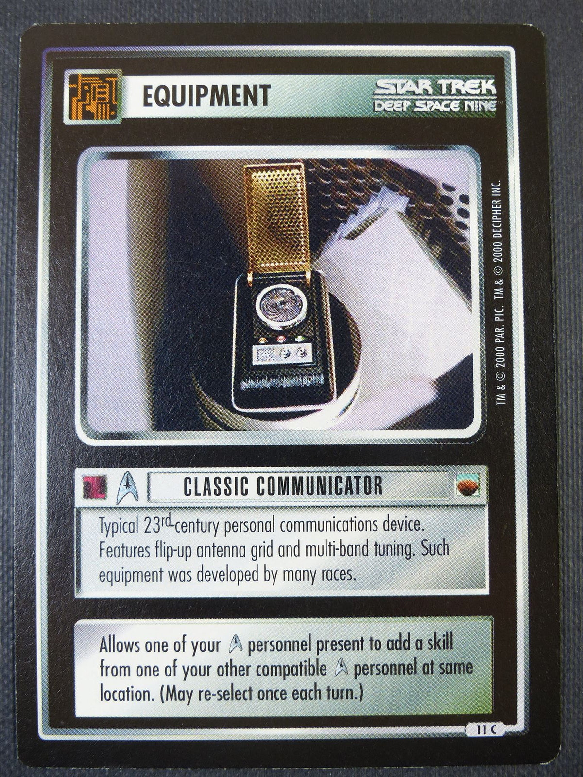 Classic Communicator - DS9 - Star Trek Card #68T