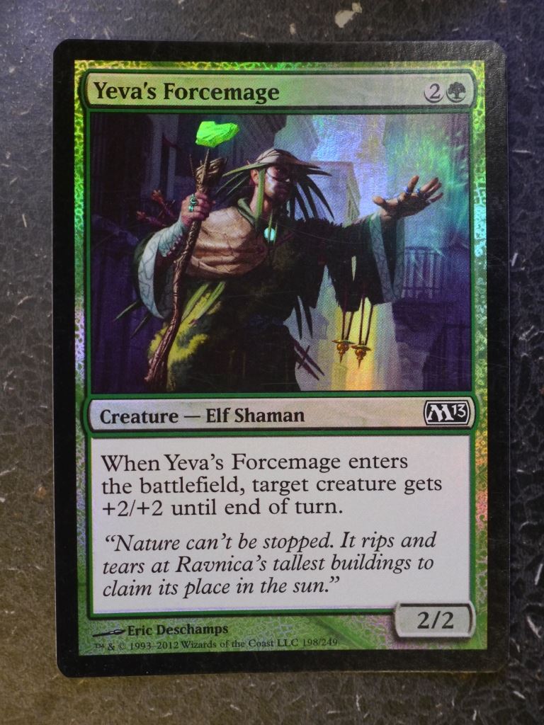 MTG Cards: YEVA'S FORCEMAGE FOIL # 5A78