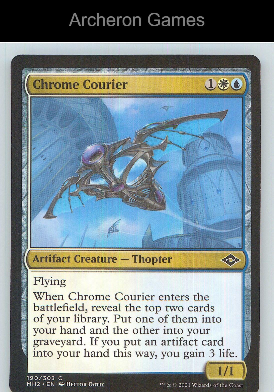 Chrome Courier MH2 190 C MTG Card NM/EX+