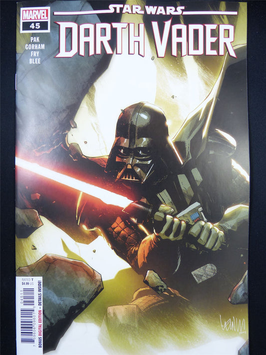 STAR Wars: Darth Vader #45 - Jun 2024 Marvel Comic #55P