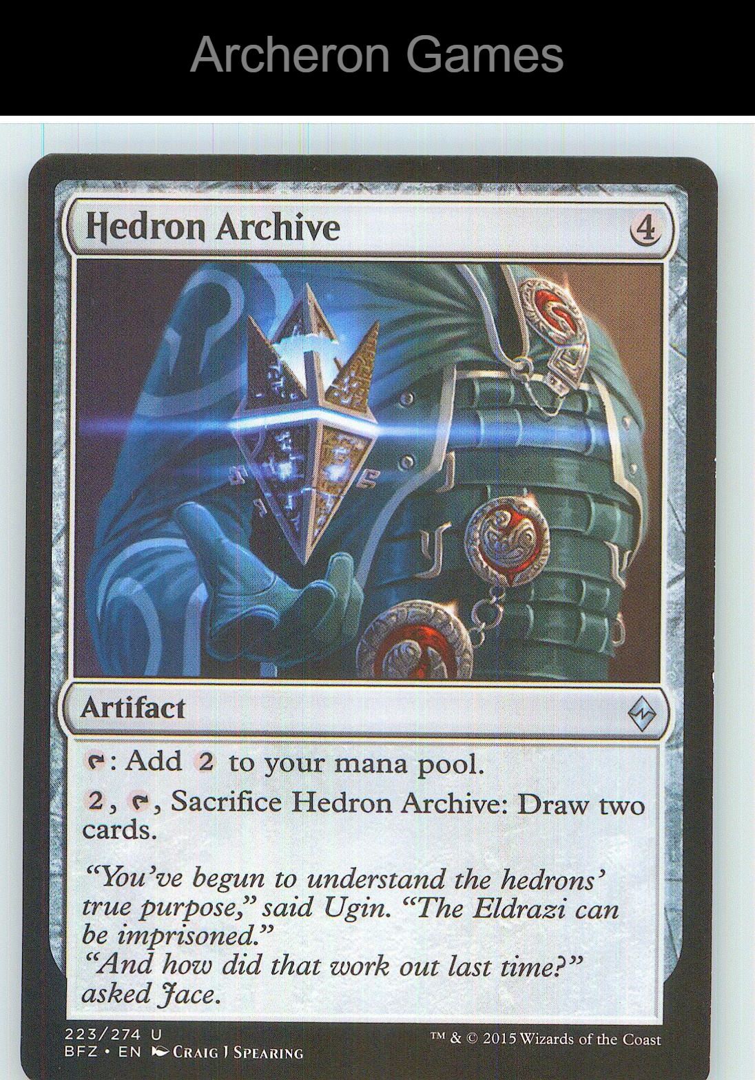 Hedron Archive BFZ 223 UC MTG Card NM/EX+