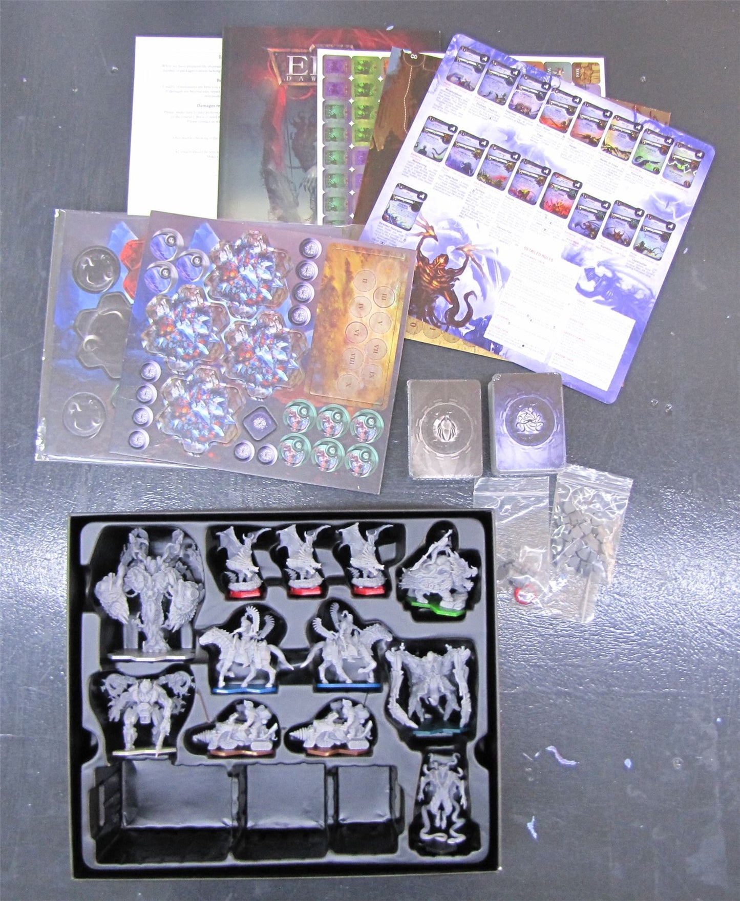 The Edge - Dawnfall And Expansions - Board Game #AW