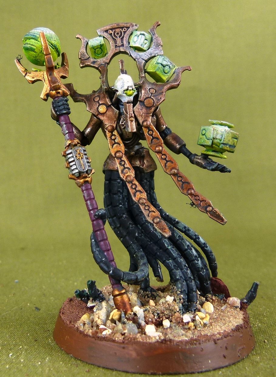 Chronomancer - Necrons - Painted - Warhammer AoS 40k #3C7