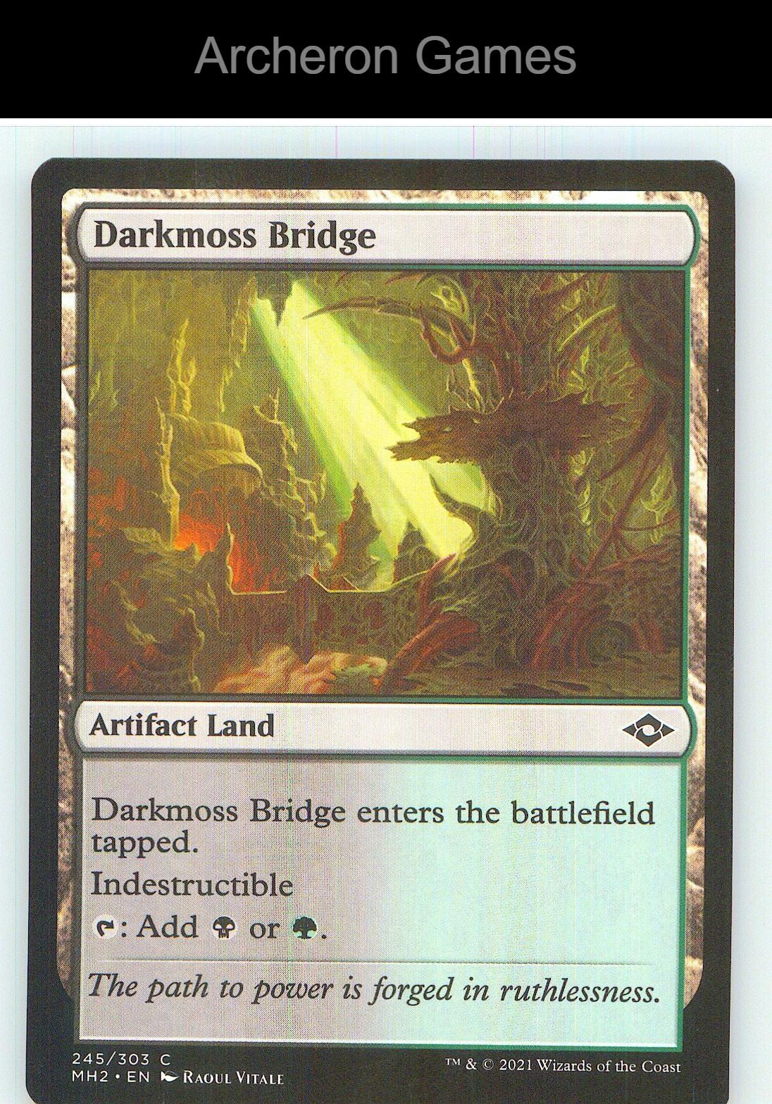 Darkmoss Bridge MH2 245 C MTG Card NM/EX+