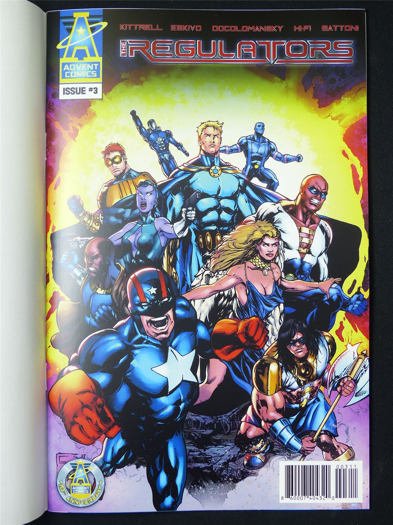 The REGULATORS #3 - Apr 2025 Advent Comic #2DP