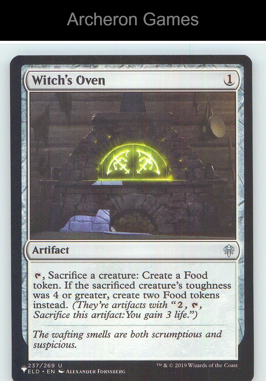 Witch's Oven ELD 237 UC MTG Card NM/EX+