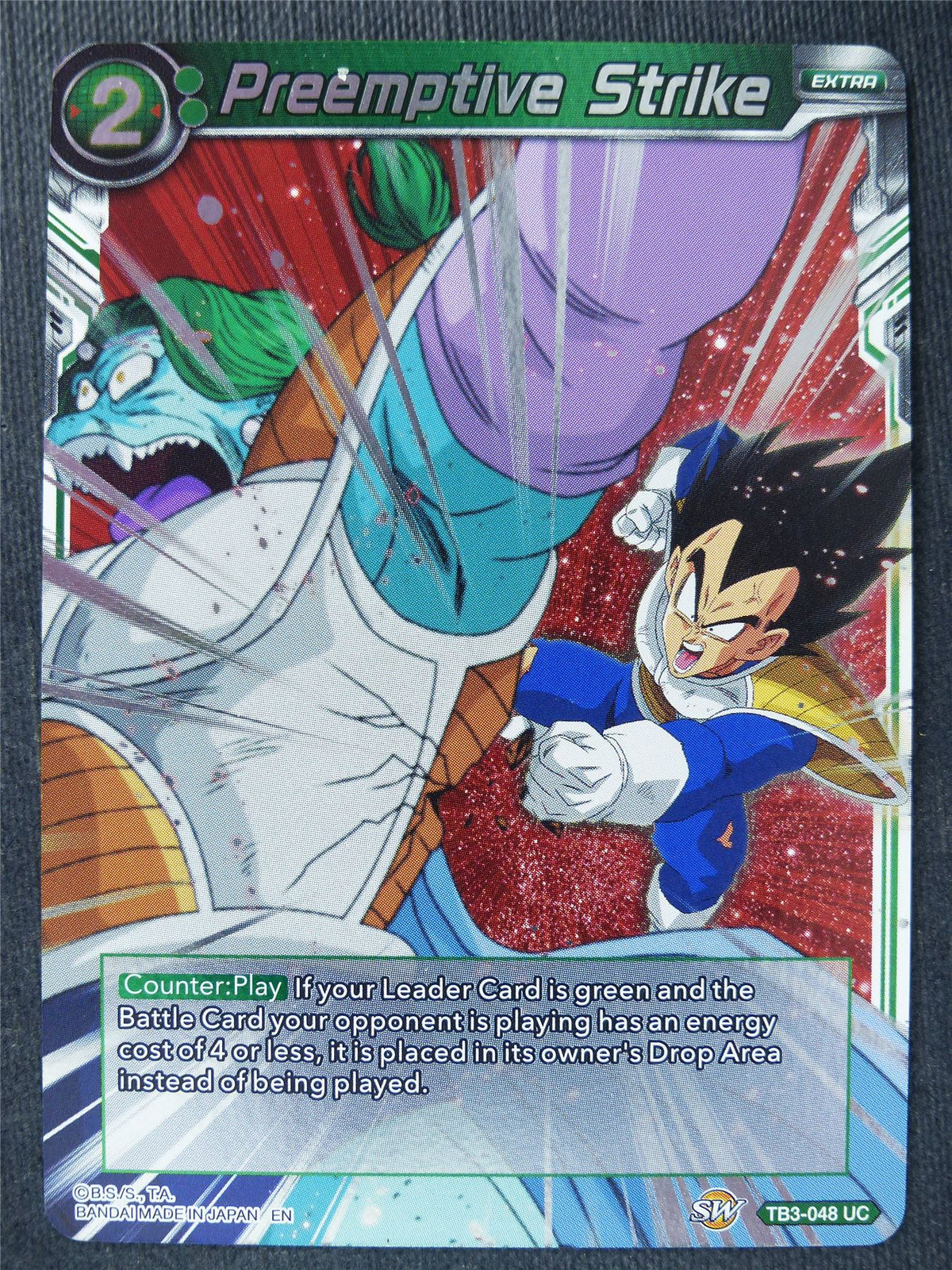 Preemptive Strike Foil - Dragon Ball Super Cards #UP