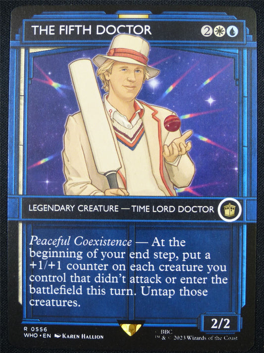 The Fifth Doctor Showcase - WHO - Mtg Card #78