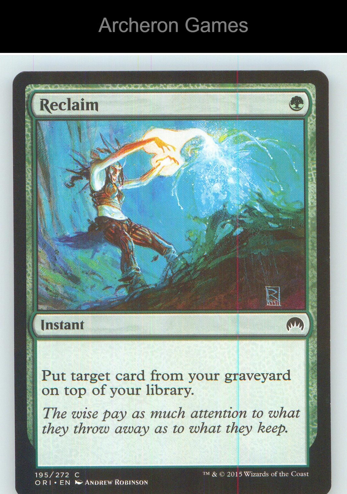Reclaim ORI 195 C MTG Card NM/EX+