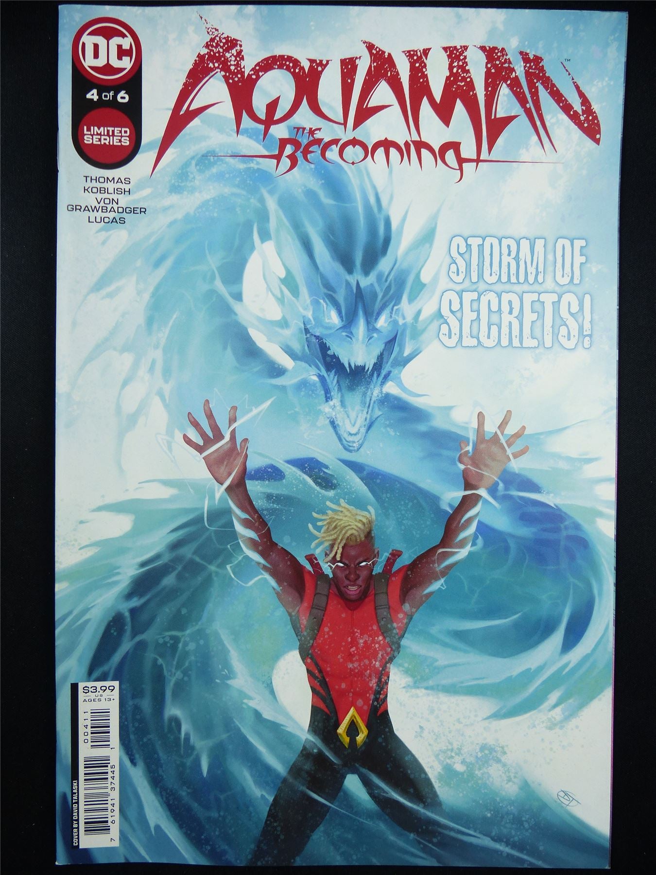 AQUAMAN: The Becoming #4 - DC Comic #QE