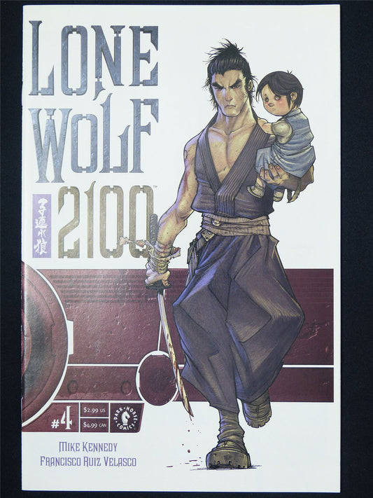 LONE Wolf 2100 #4 - B&B Dark Horse Comic #1CR