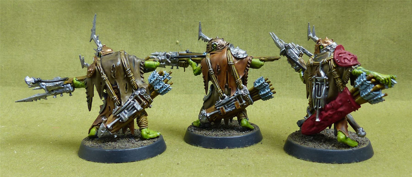 Man-Skewer Boltboyz painted - Orruk Warclans - Warhammer AoS #2P1