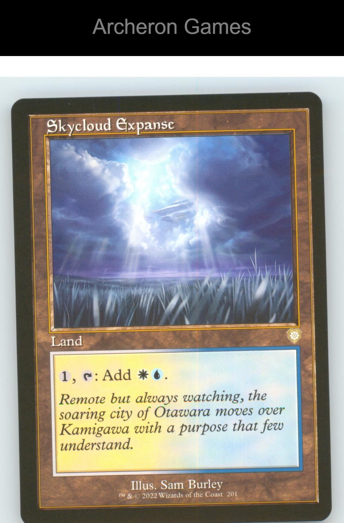Skycloud Expanse (Retro Frame) BRC 201 R MTG Card NM/EX+