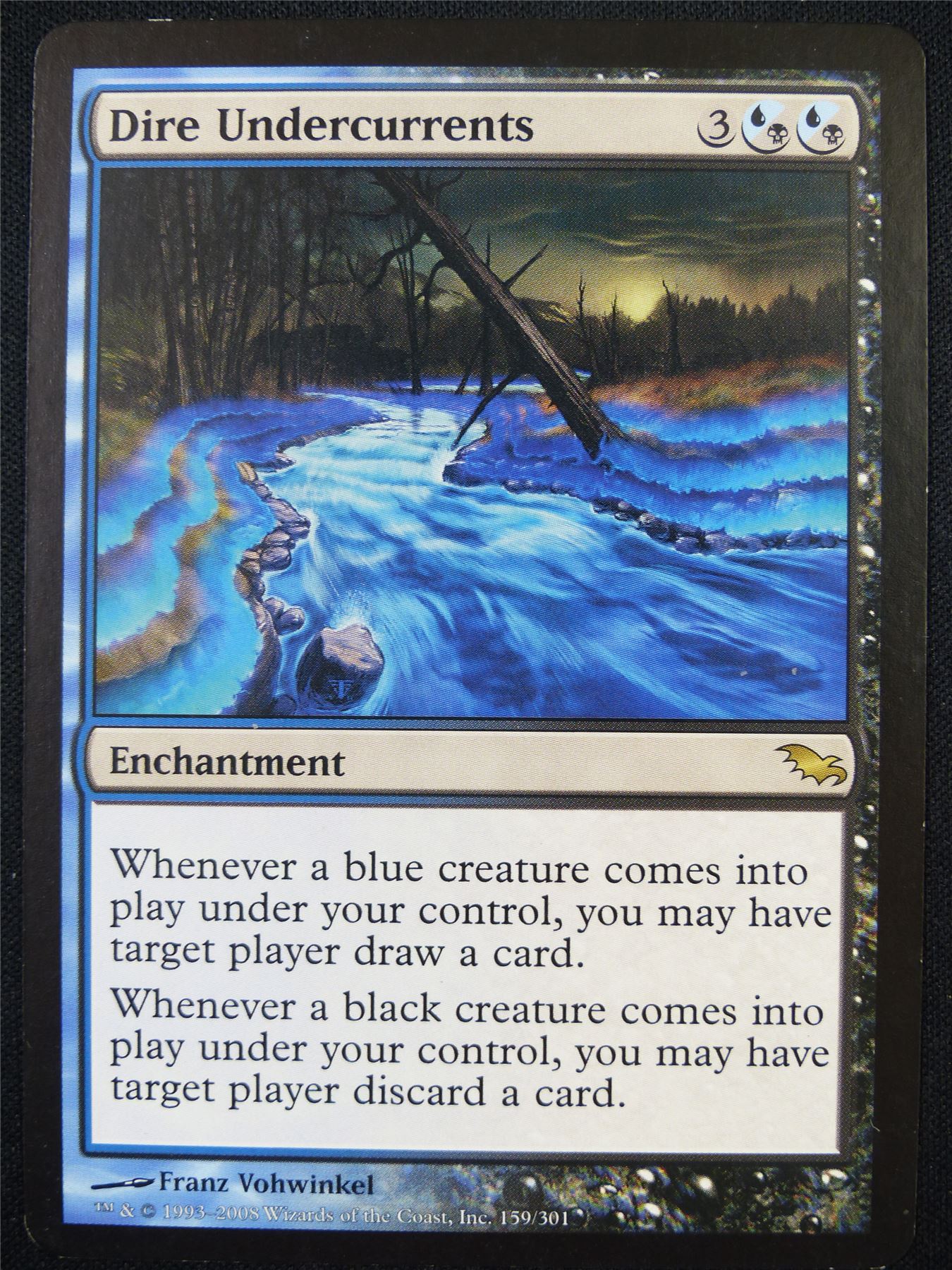 Dire Undercurrents played - SHM - Mtg Card #ZI