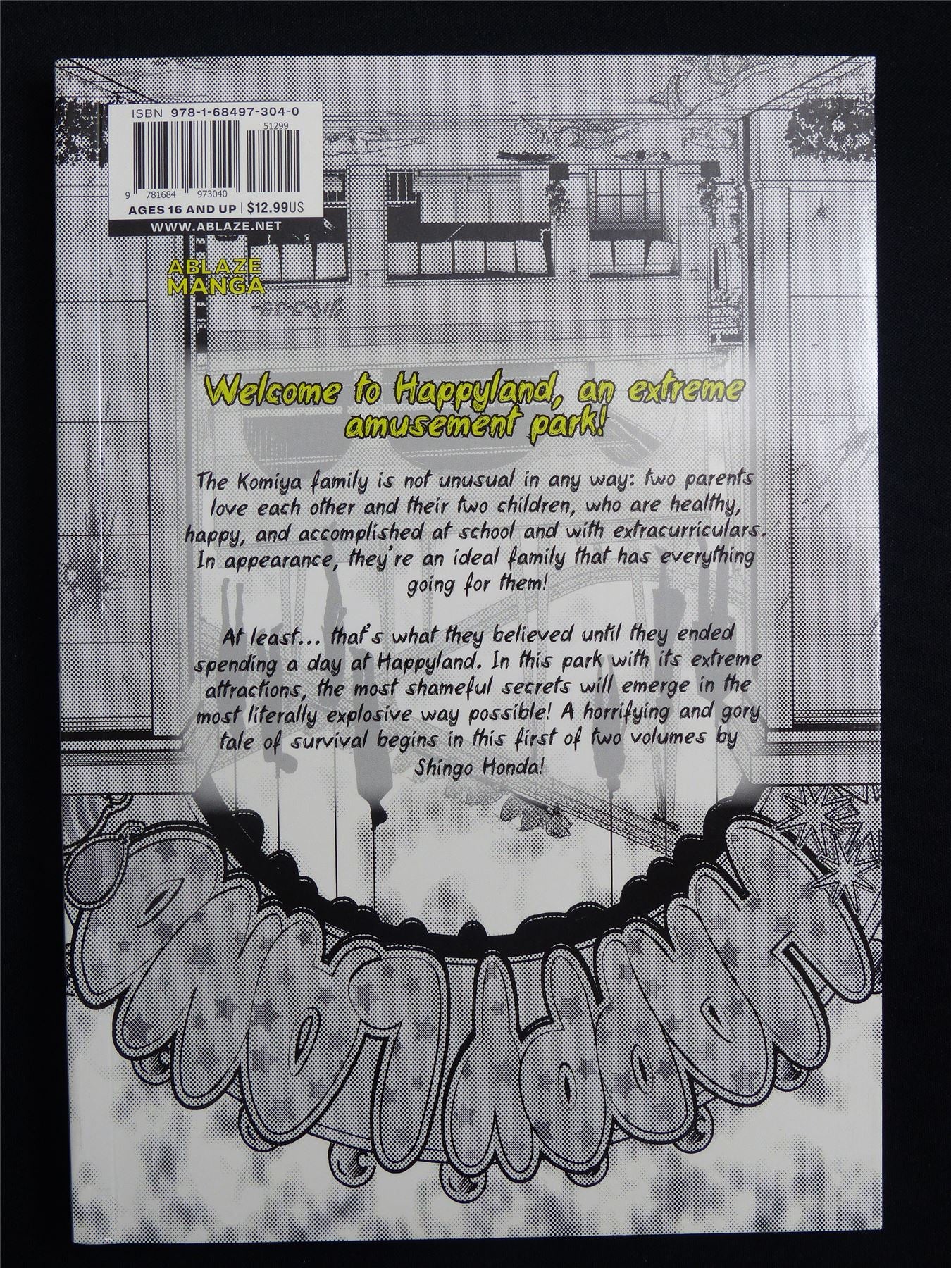 Happy Land volume 1 - Ablaze Manga #3U8