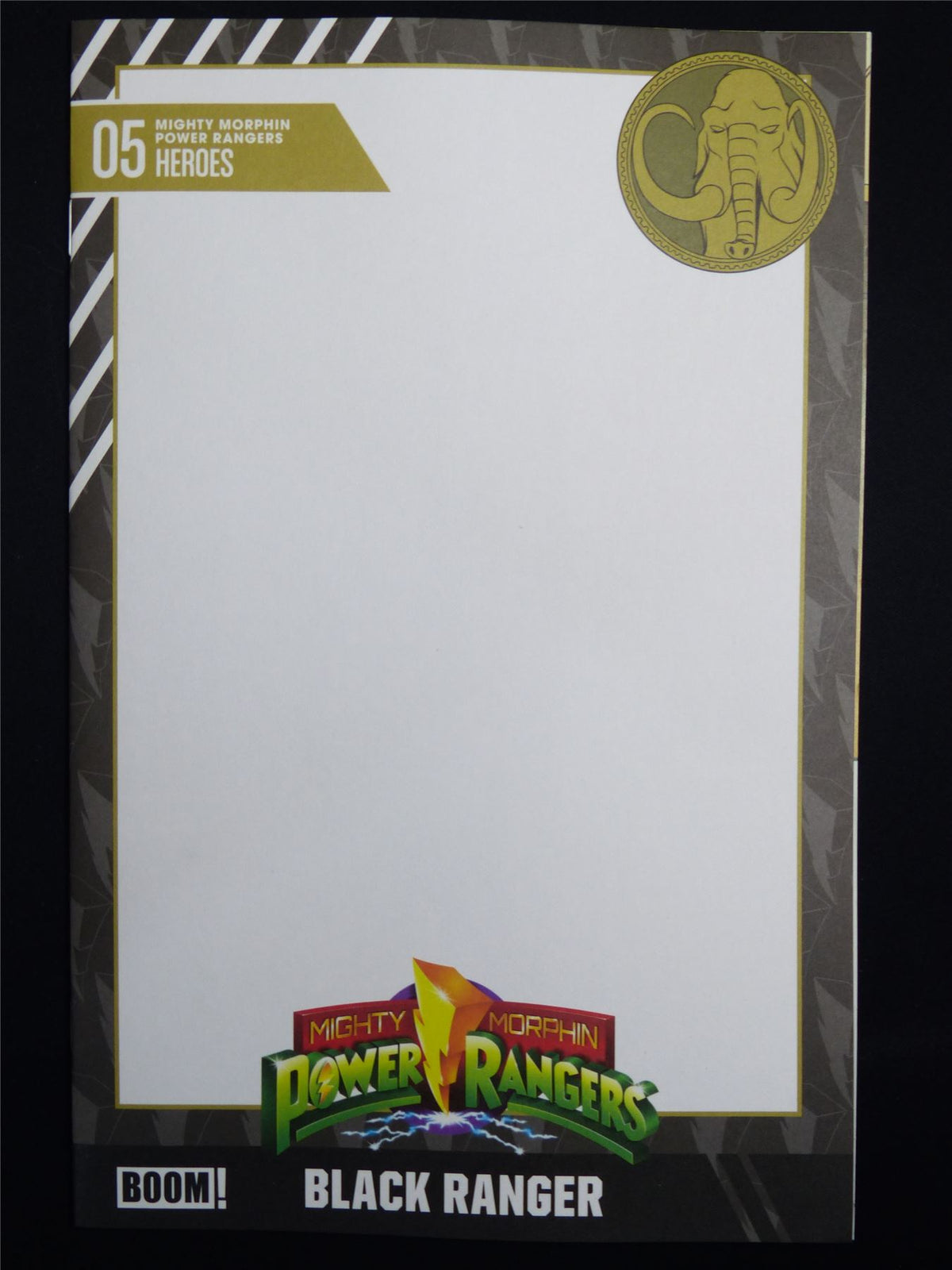 Mighty Morphin POWER Rangers: Black Ranger #5 Cvr D - Oct 2026 Boom! Comic #56D