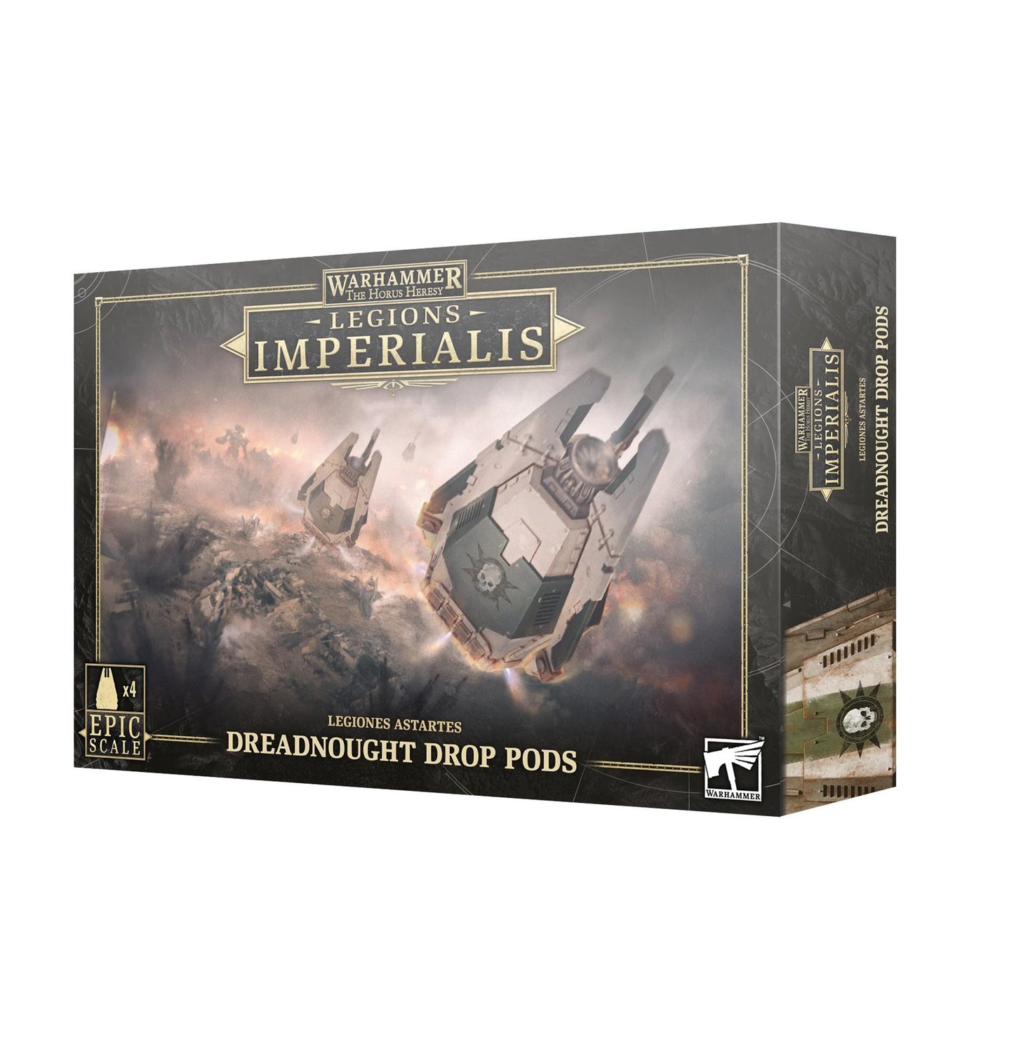 Dreadnaught Drop pods - Legiones Astartes - legion Imperalis - Available From 18/05/2024