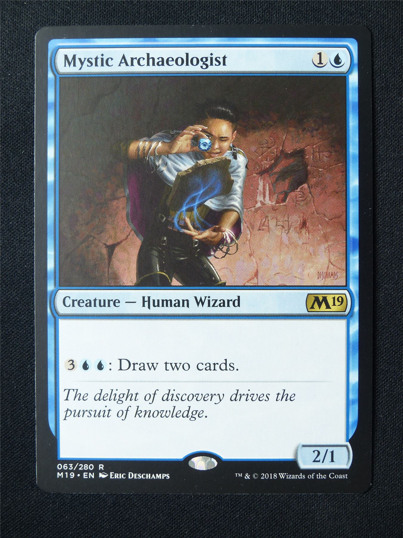 Mystic Archaeologist - M19 - Mtg Card #5DI