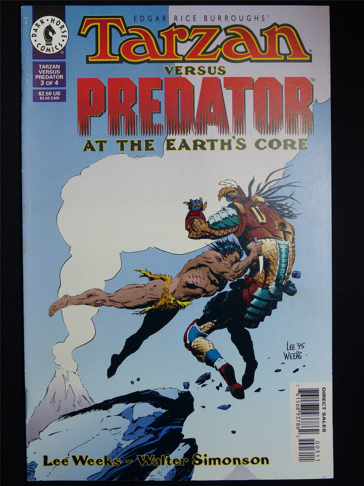 TARZAN versus Predator At the Earth's Core #3 Cvr A - Dark Horse Comic #41D