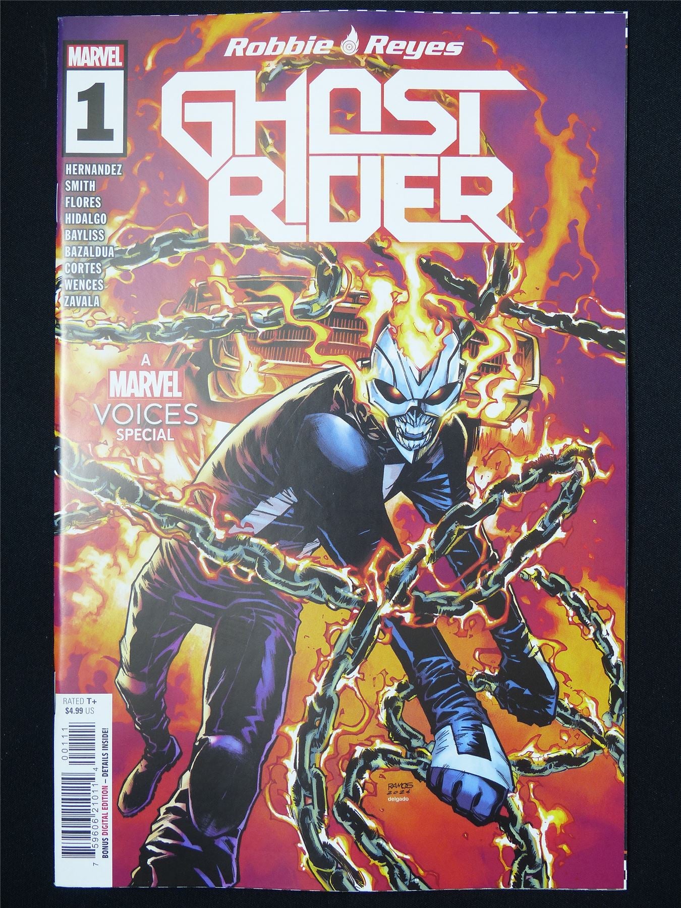 Robbie Reyes: GHOST Rider #1 - Nov 2024 Marvel Comics #2CN