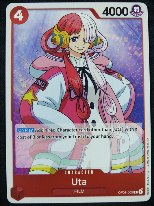 Uta OP01-005 R - One Piece Card #2LV
