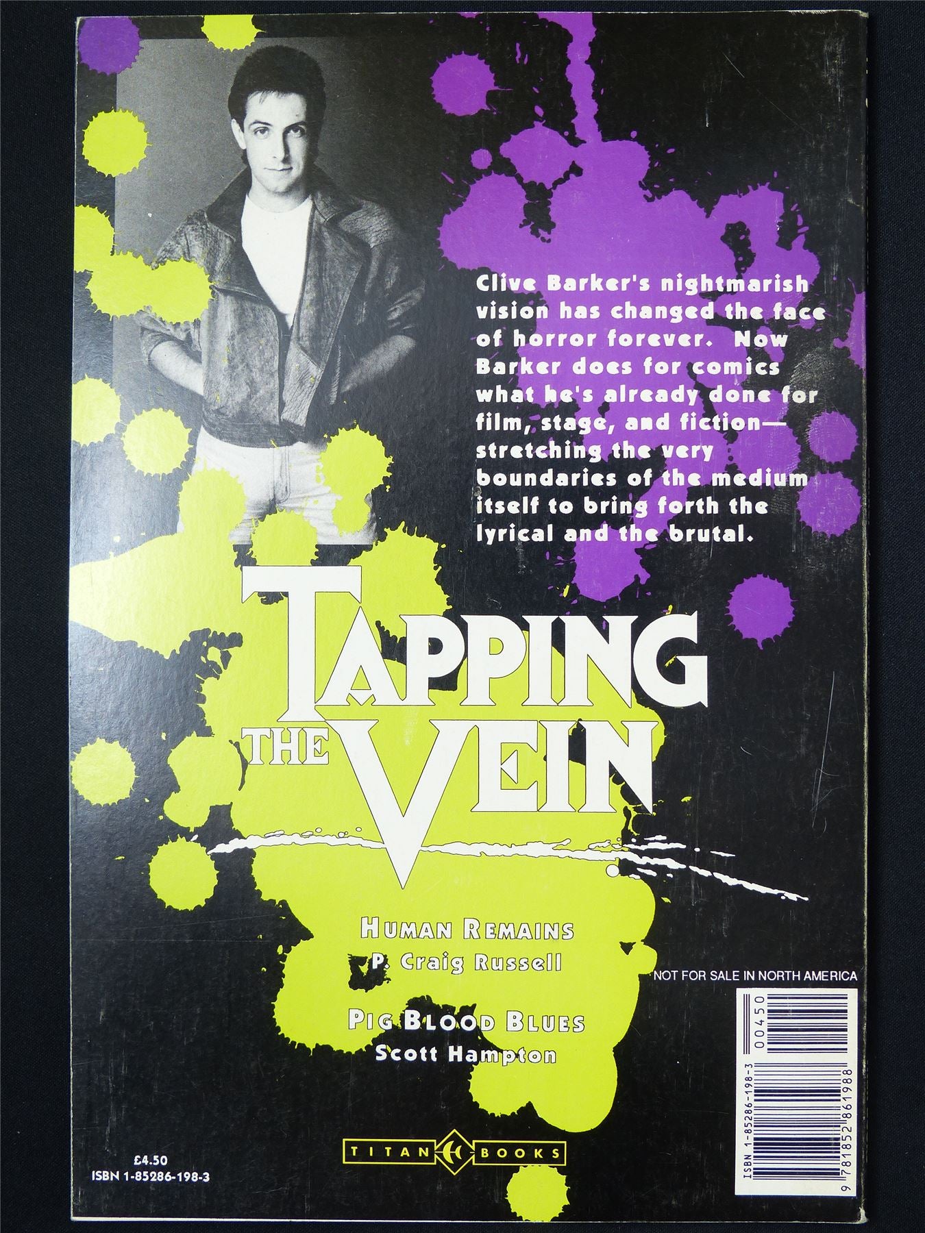 Tapping the Vein - Titan Graphic Softback #1D9