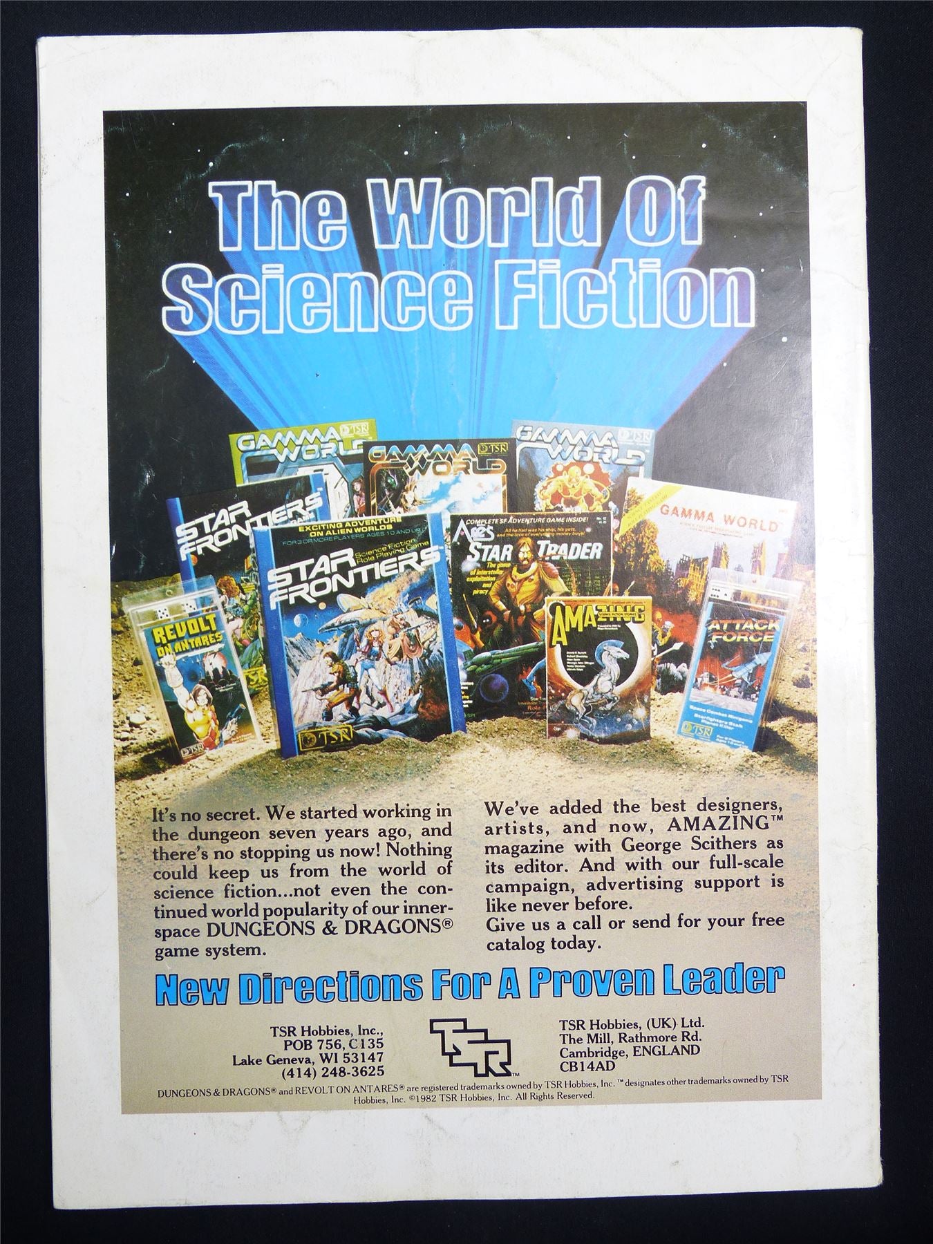 Vintage White Dwarf #43 OOP - Warhammer Magazine #L2
