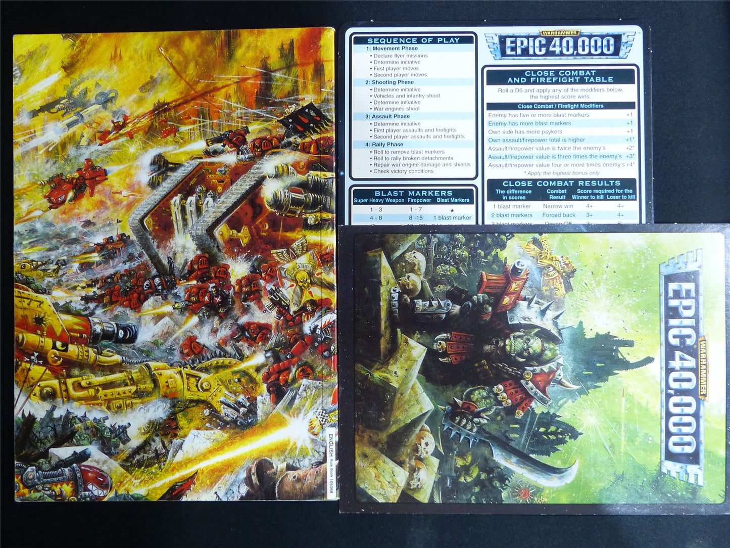Warhammer Epic 40K Rules & Armies & Battles Books Collection #2SX
