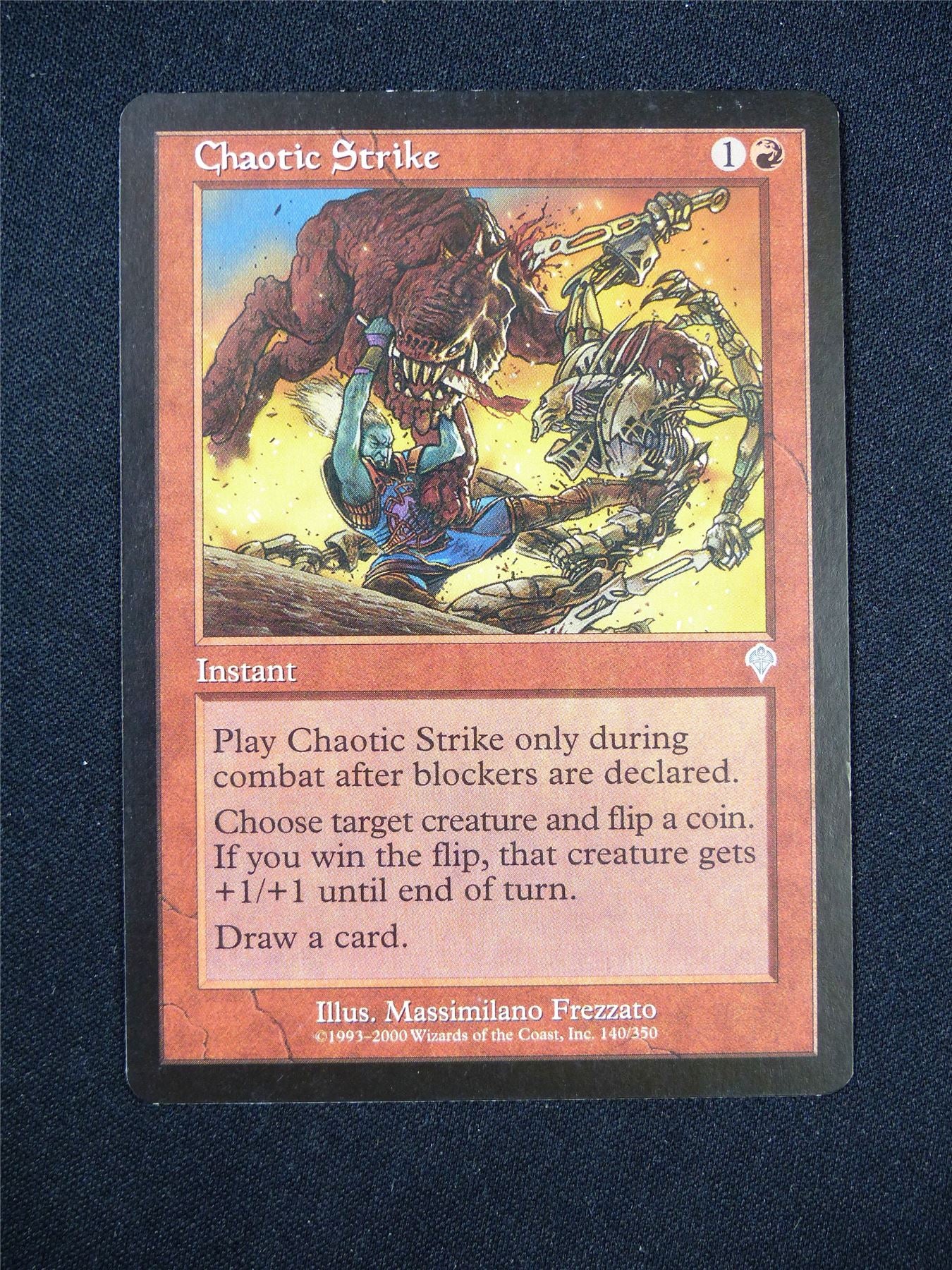 Chaotic Strike - Mtg Card #314 Archeron Chaotic Strike - Mtg Card #314 Archeron