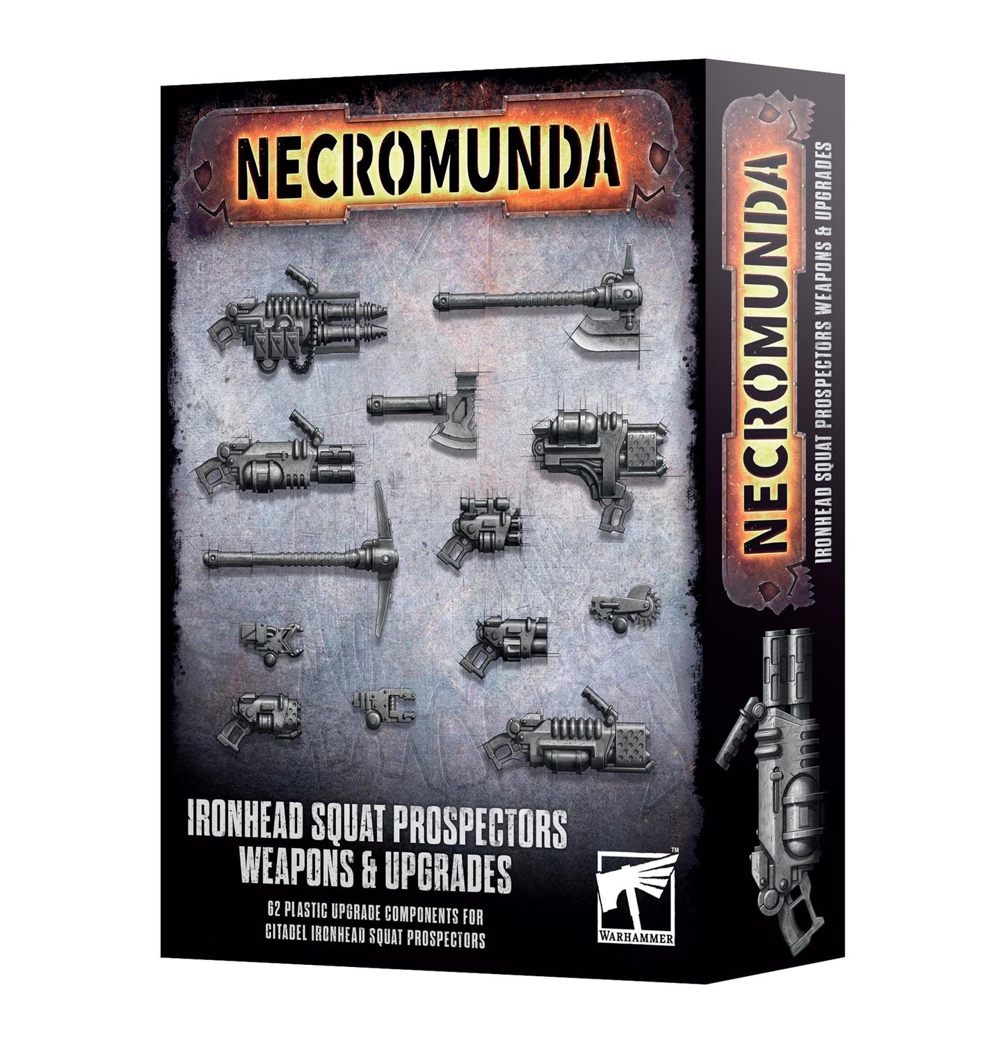 Weapons & Upgrades - Ironhead Squat Prospectors - Necromunda - Available from 11/01/25
