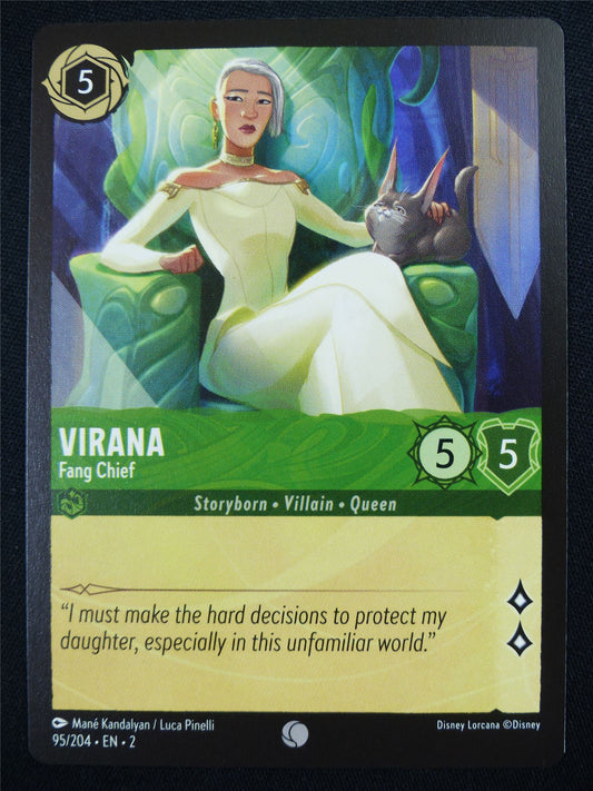 Virana Fang Chief 95/204 - Lorcana Card #4RB